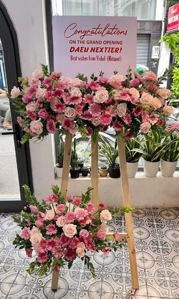 hoa khai truong cong ty 1