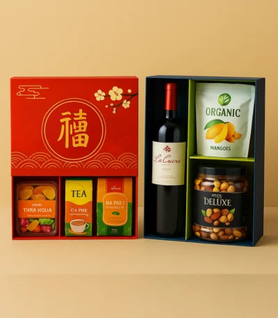 Hộp quà tết doanh nghiệp cao cấp