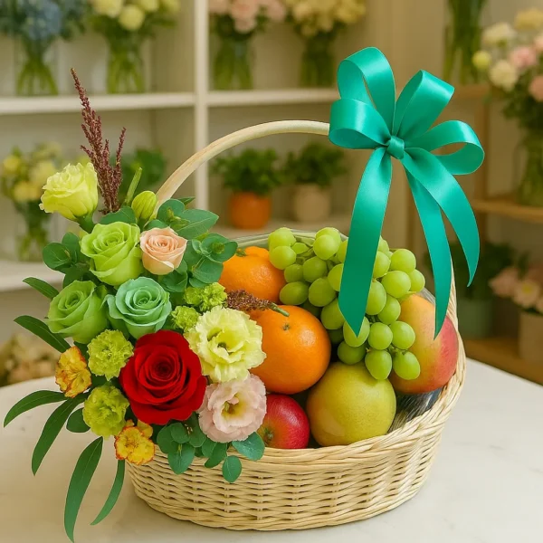 Giỏ trái cây sinh nhật tại shop 7F Garden