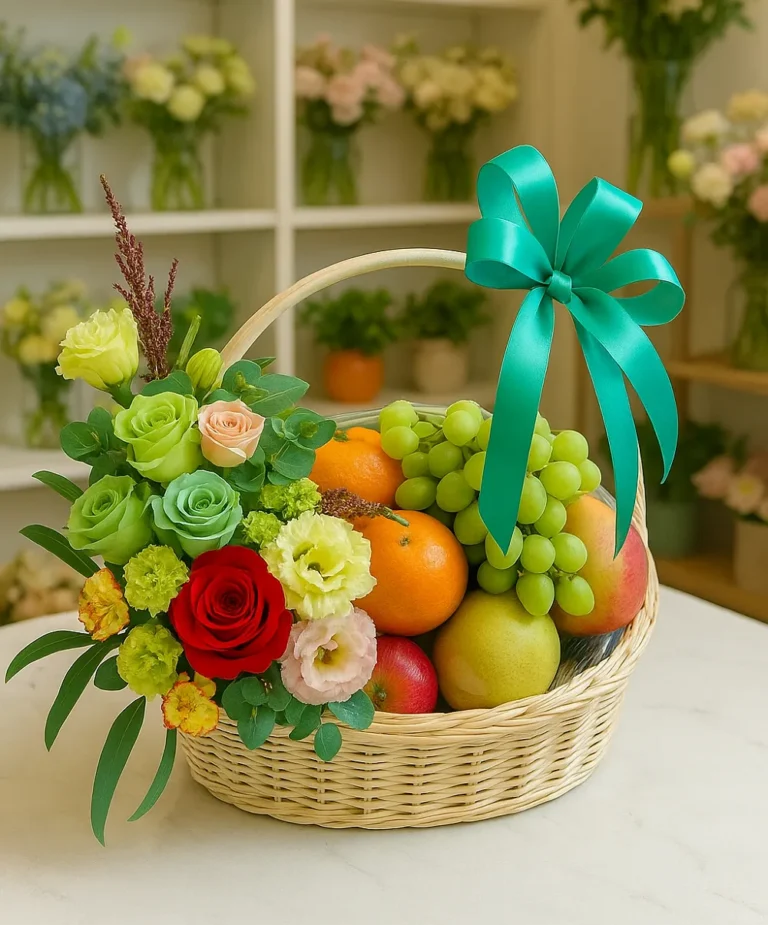 Giỏ trái cây sinh nhật tại shop 7F Garden