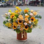 Đặt hoa khai trương cửa hàng đa dạng các mẫu lẵng, giỏ kệ hoa - Ảnh 13