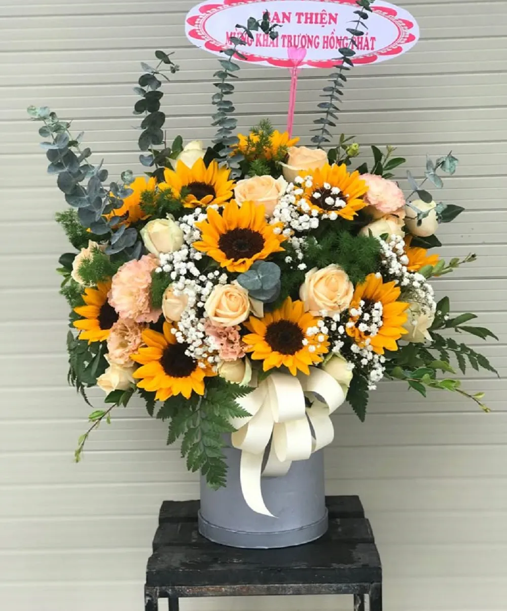 Lang hoa huong duong de ban