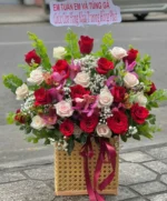 Hoa khai trương màu đỏ - Ảnh 5