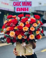 Hoa khai trương màu đỏ - Ảnh 6