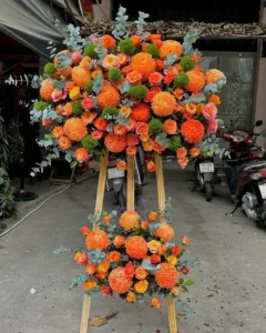 Đặt hoa khai trương cửa hàng đa dạng các mẫu lẵng, giỏ kệ hoa - Ảnh 5