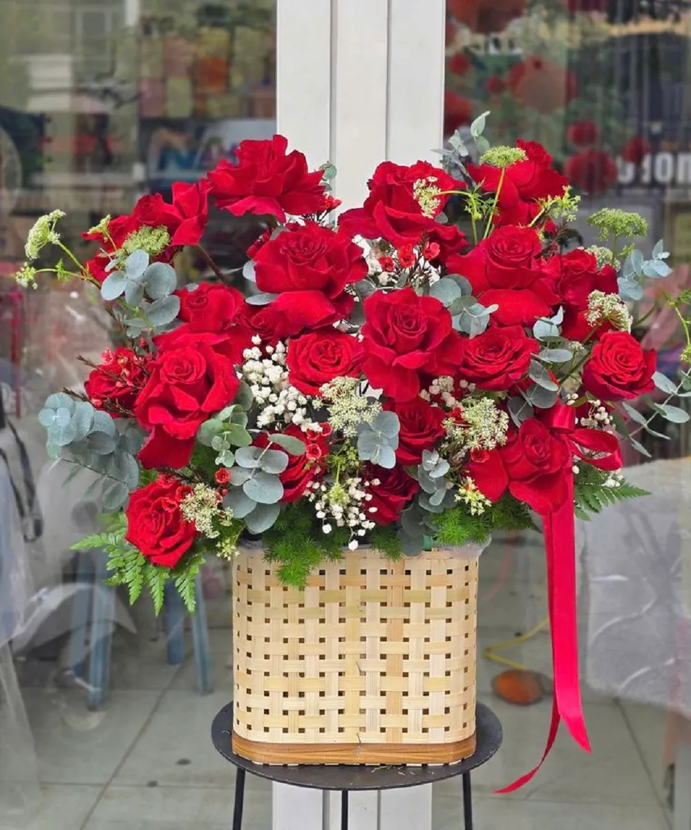 lang hoa hong do dep nhat