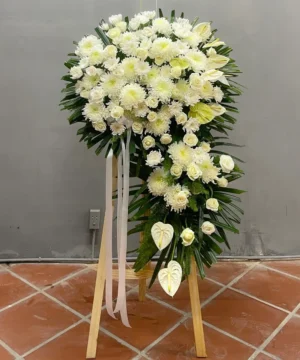 Đặt lẵng, vòng hoa phúng điếu gần đây (báo giá bao nhiêu? và gửi hình ảnh trước khi giao)