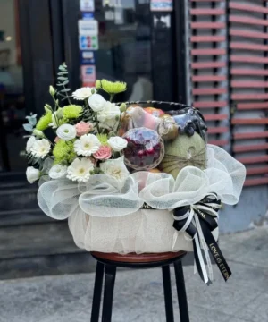 Đặt mẫu giỏ trái cây sinh nhật đẹp Tphcm